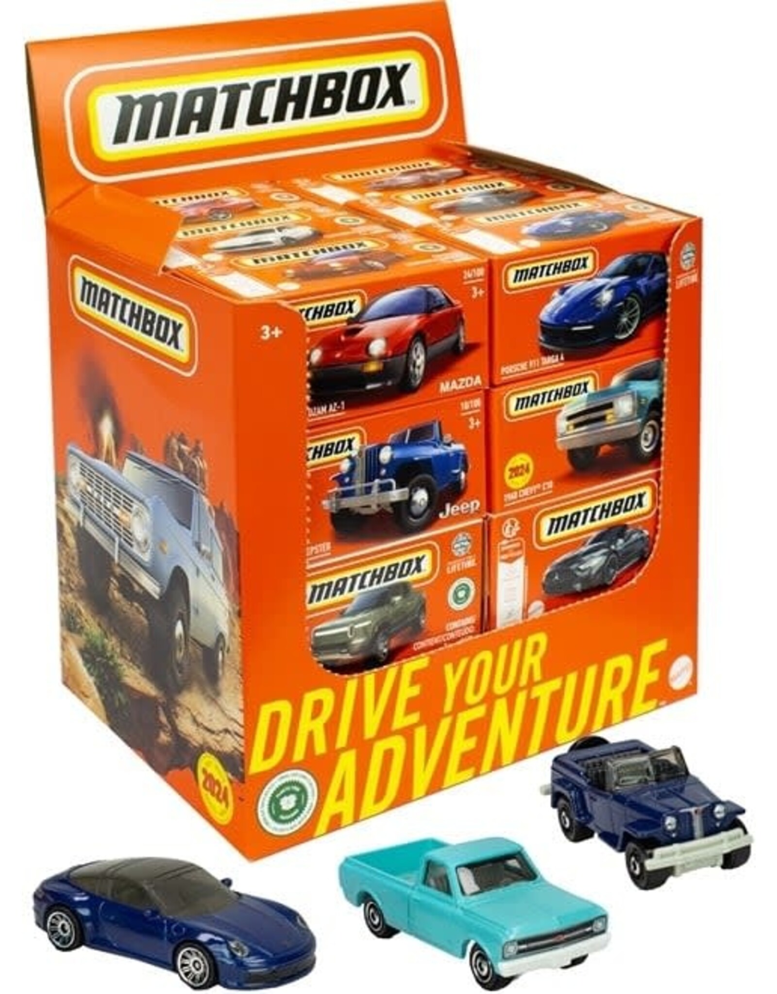Mattel Matchbox Drive your Adventure Diecast Voertuigen