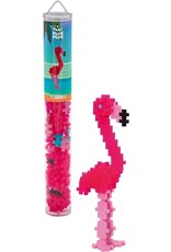 Plus-Plus Tube 100 pcs - Flamingo