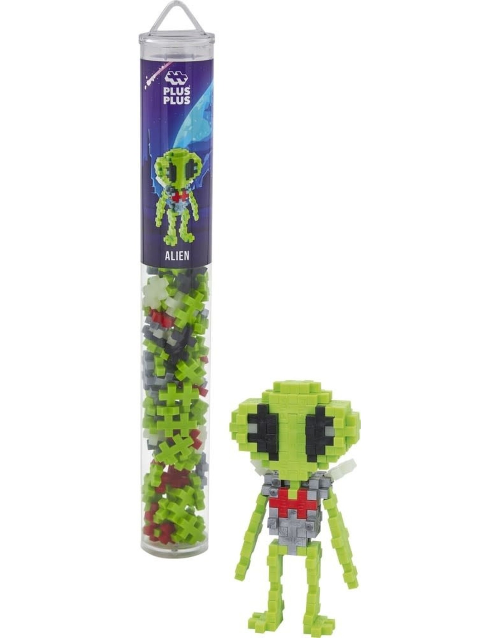 Plus-Plus Tube 100 pcs - Alien