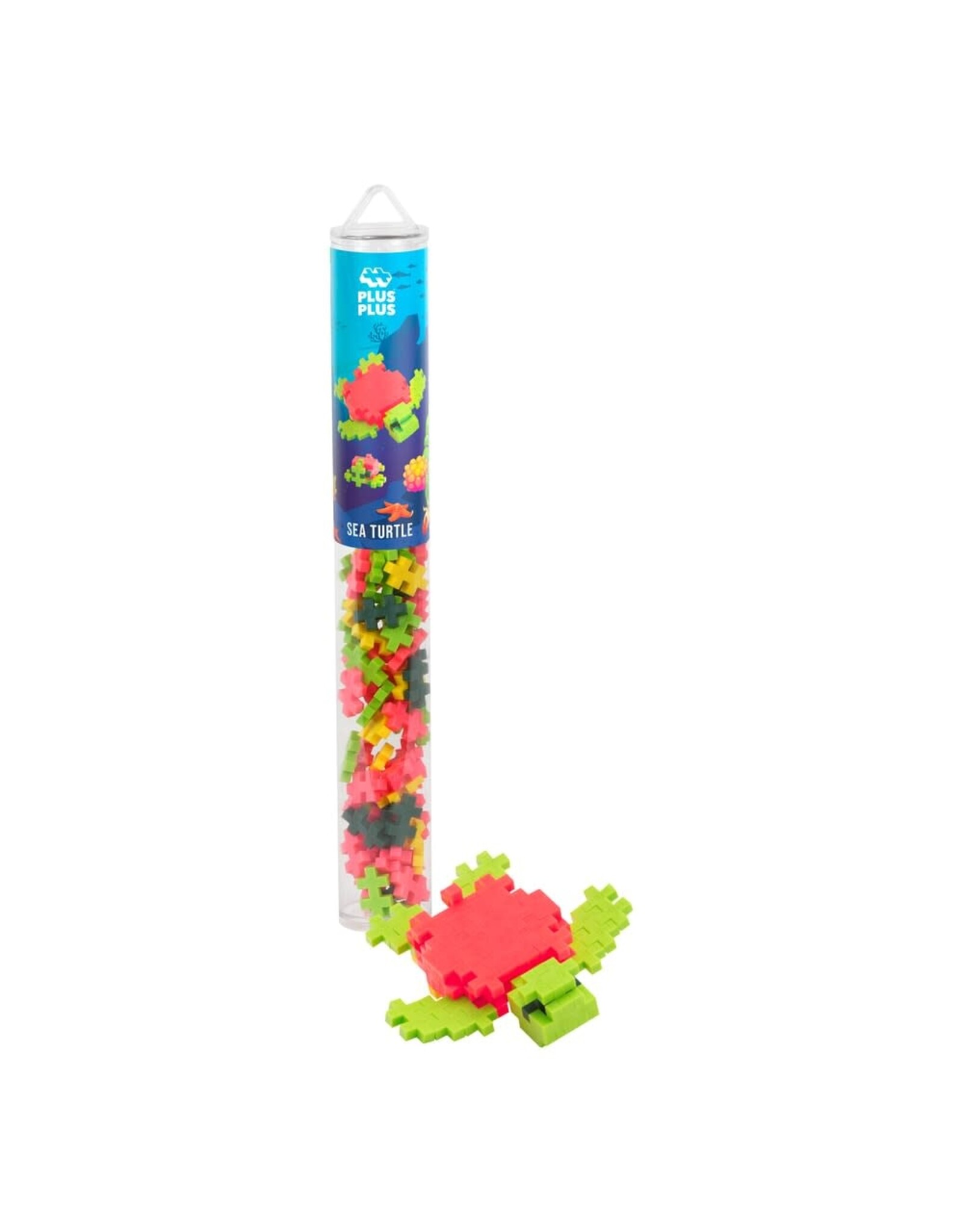 Plus-Plus Tube 100 pcs - Zeeschildpad