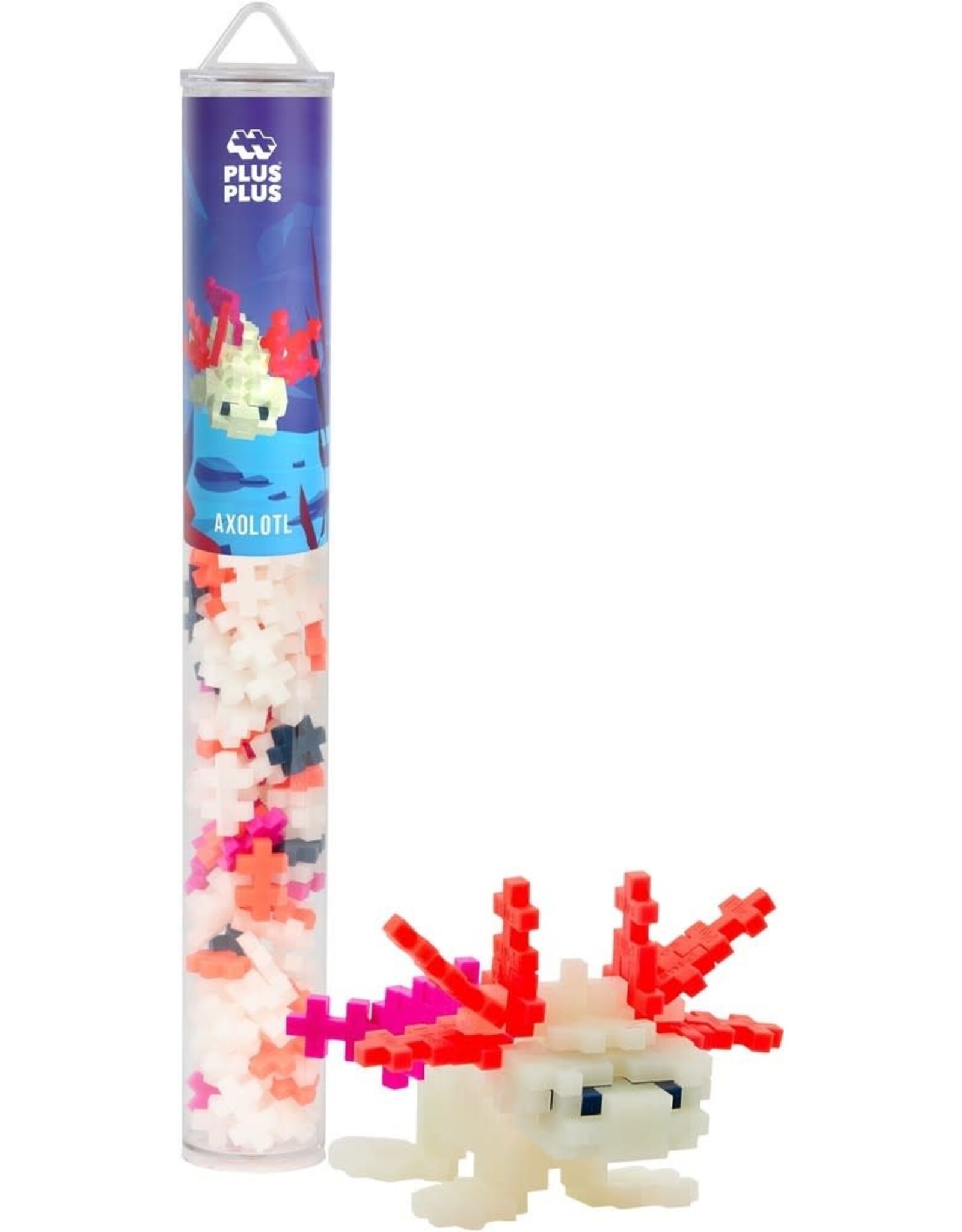 Plus-Plus Tube 100 pcs - Axolotl