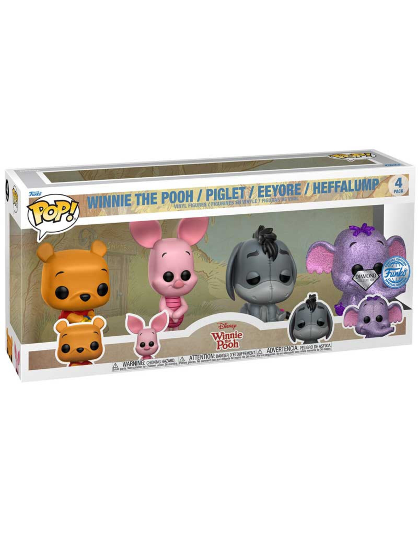 Funko Funko Pop! Disney Winnie the Pooh 4-Pack