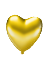 pd party "Goud hart" Folieballon