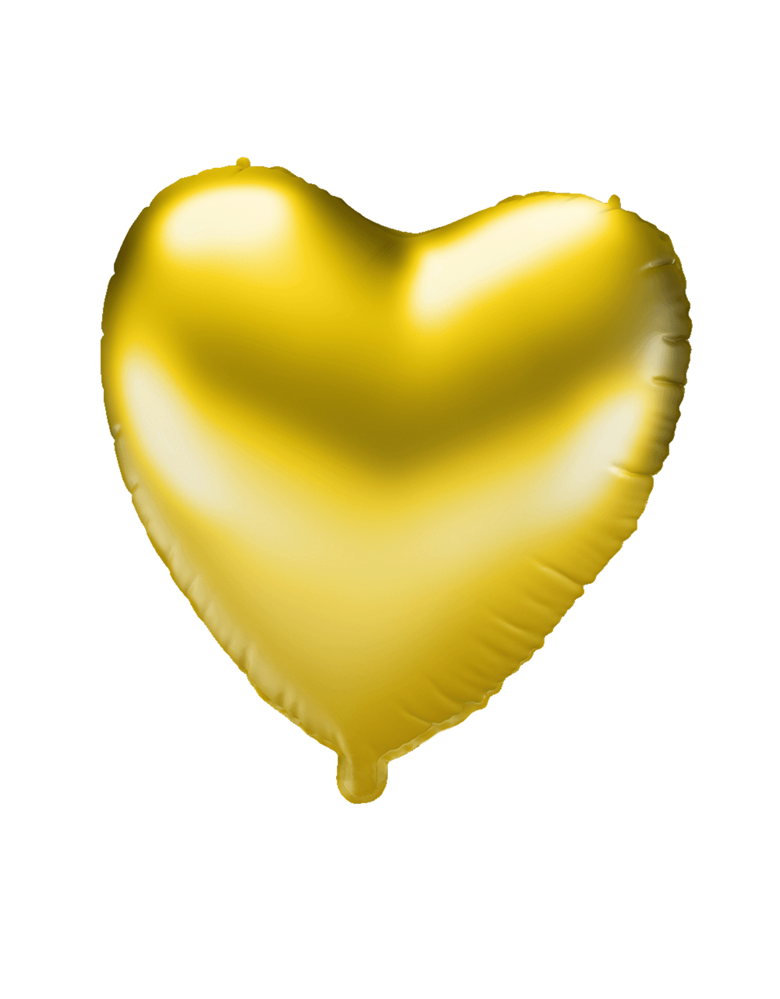 pd party "Goud hart" Folieballon