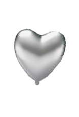 pd party "Silver hart" Folieballon