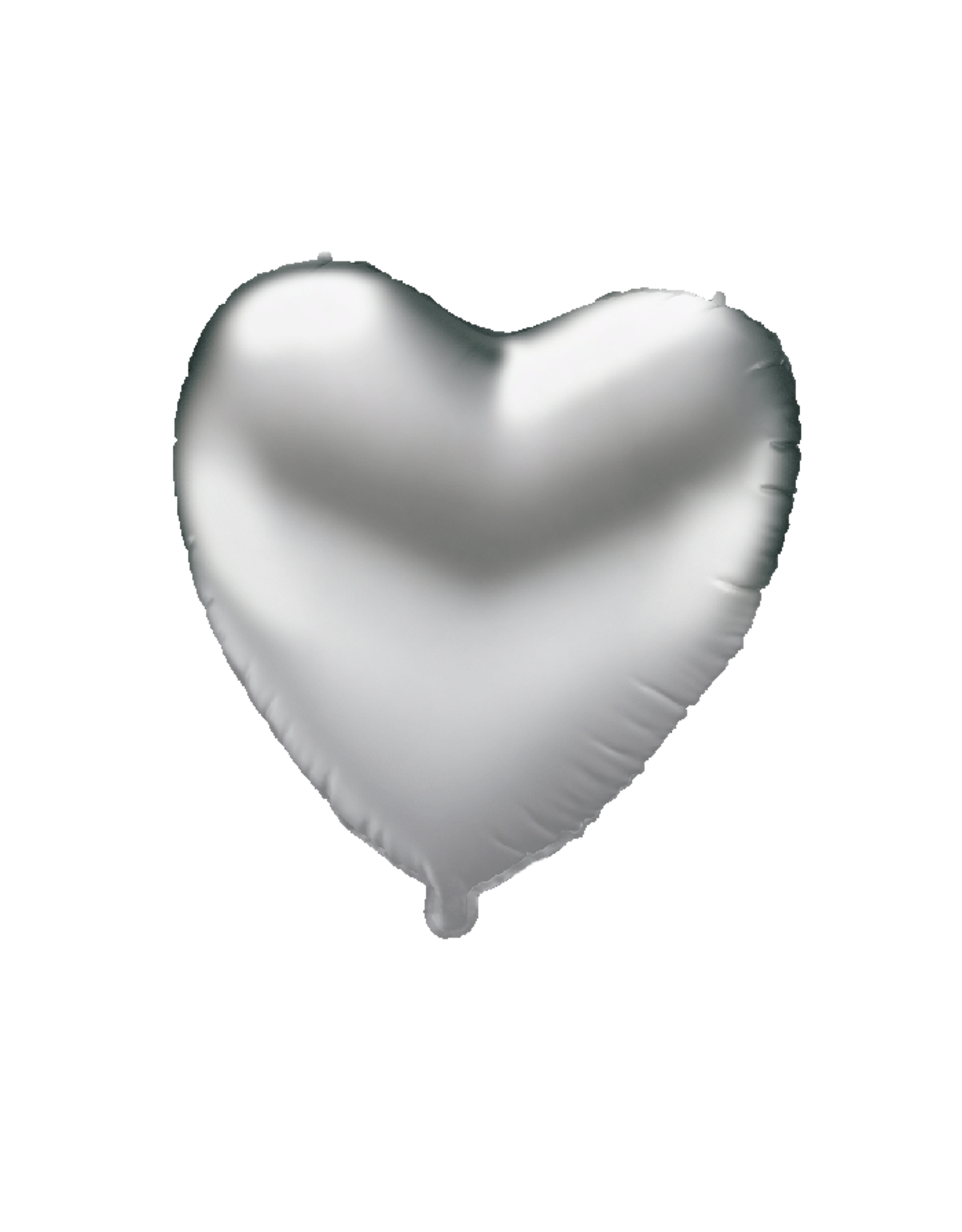 pd party "Silver hart" Folieballon