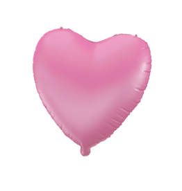 pd party "Roze hart" Folieballon