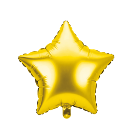pd party "Gouden Ster" Folieballon