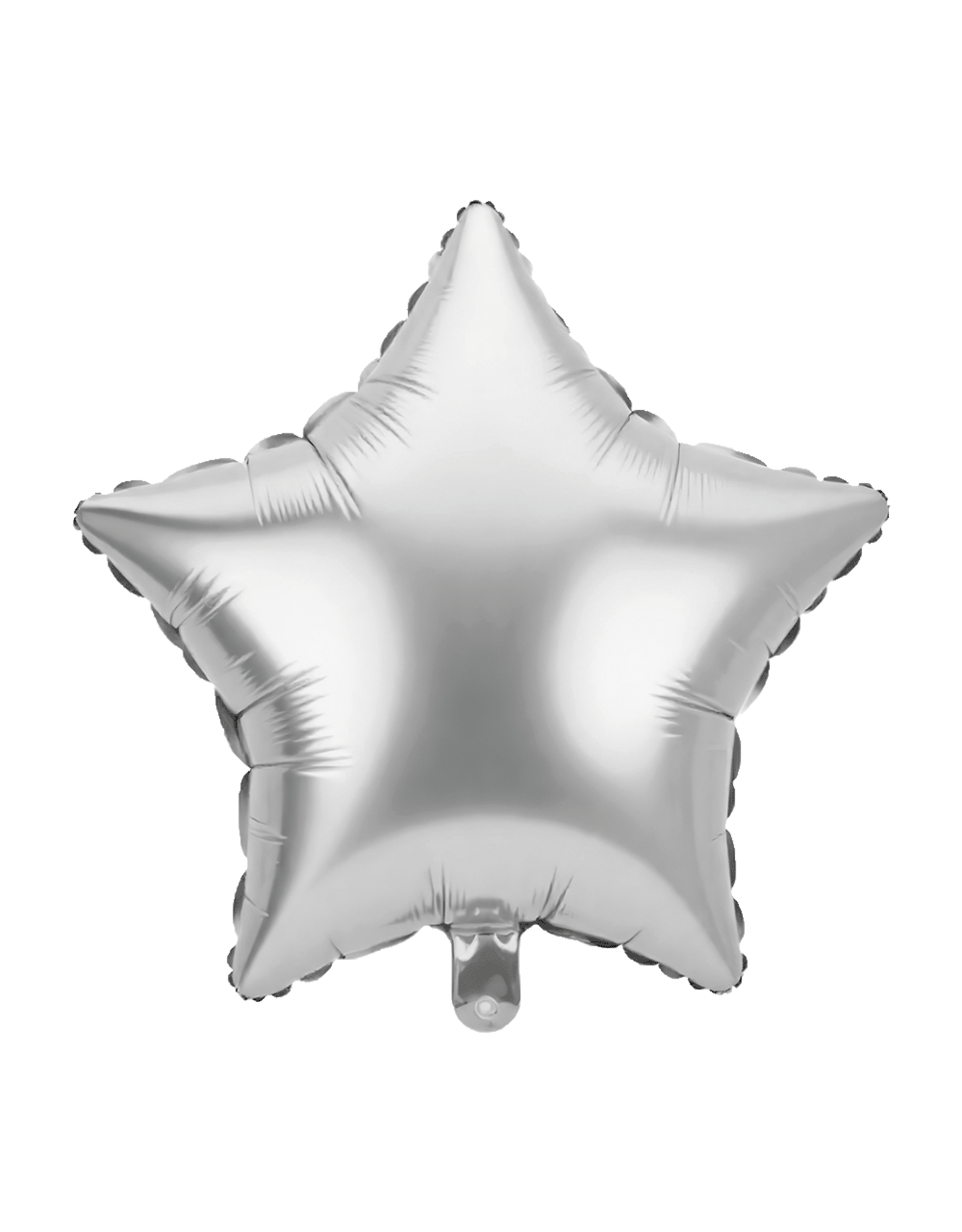 pd party "Zilveren Ster" Folieballon