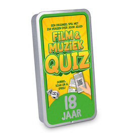 Film & Muziek Quiz - 18 jaar