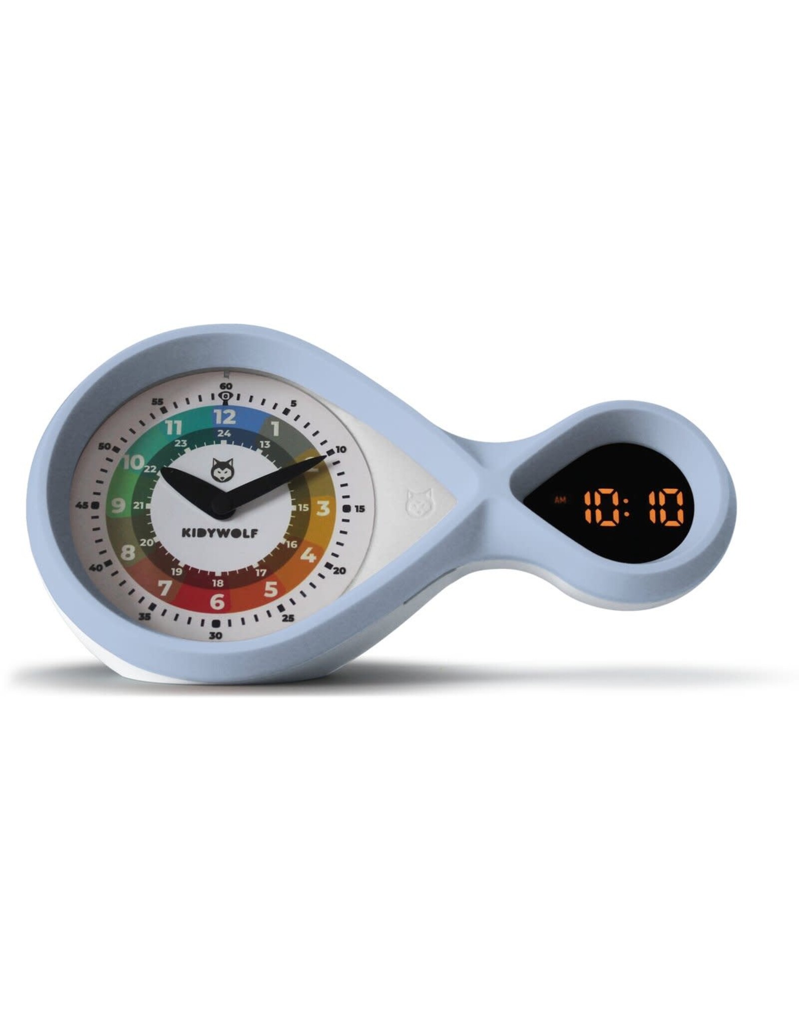 KidyWolf KIDYALARM Educatieve Wekker Blauw