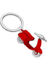 Meta(l)morphose Keyring - Bright Red Scooter