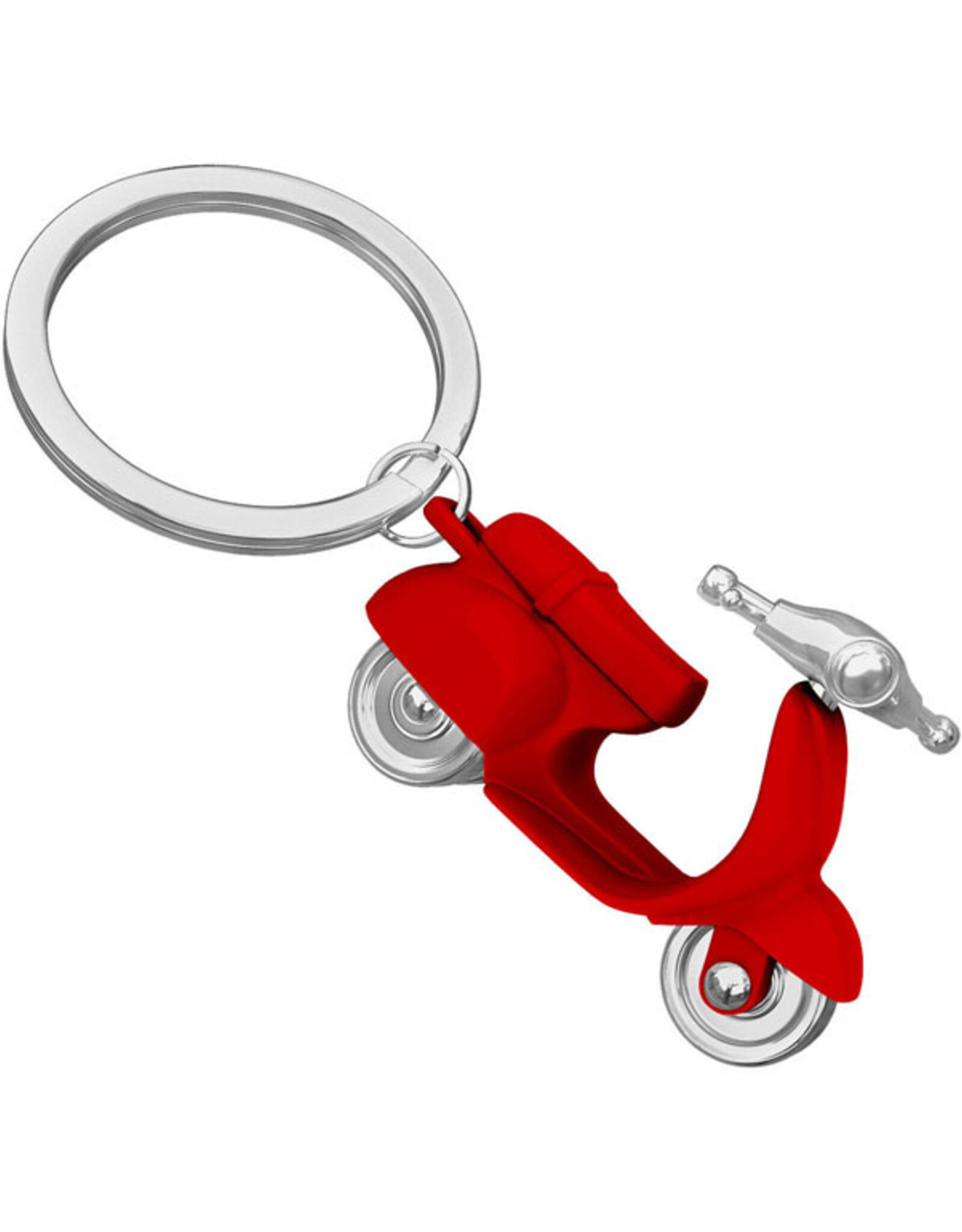 Meta(l)morphose Keyring - Bright Red Scooter