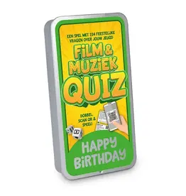 Film & Muziek Quiz - Happy Birthday