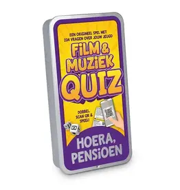 Film & Muziek Quiz - Hoera, Pensioen