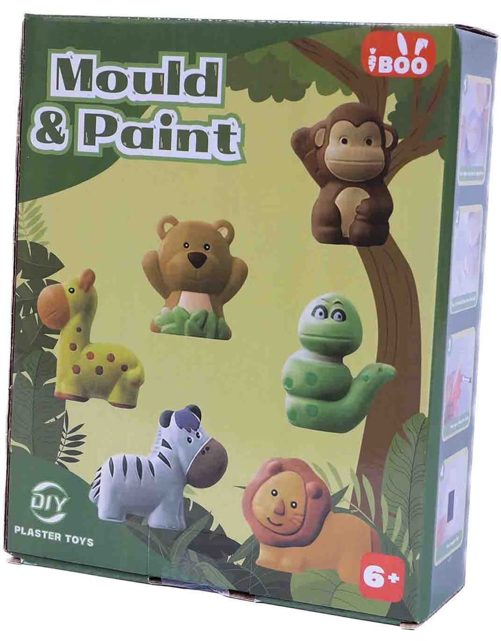 Gieten en Schilderen - Wilde Dieren