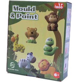 Gieten en Schilderen - Wilde Dieren Gieten en Schilderen - Wilde Dieren