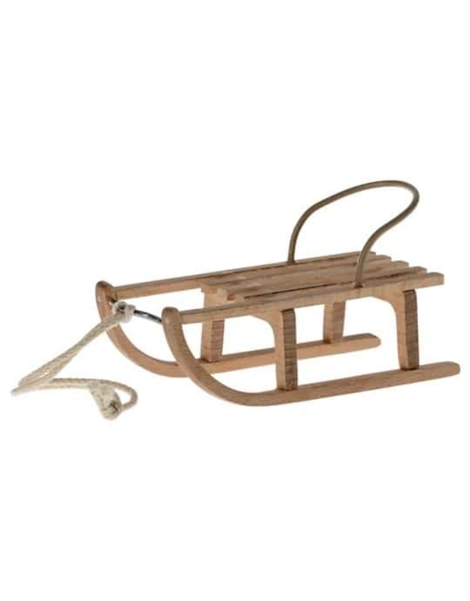 Maileg Wooden Sled - Winter Mouse