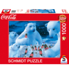 Schmidt Schmidt Puzzle "Coca Cola IJsberen"