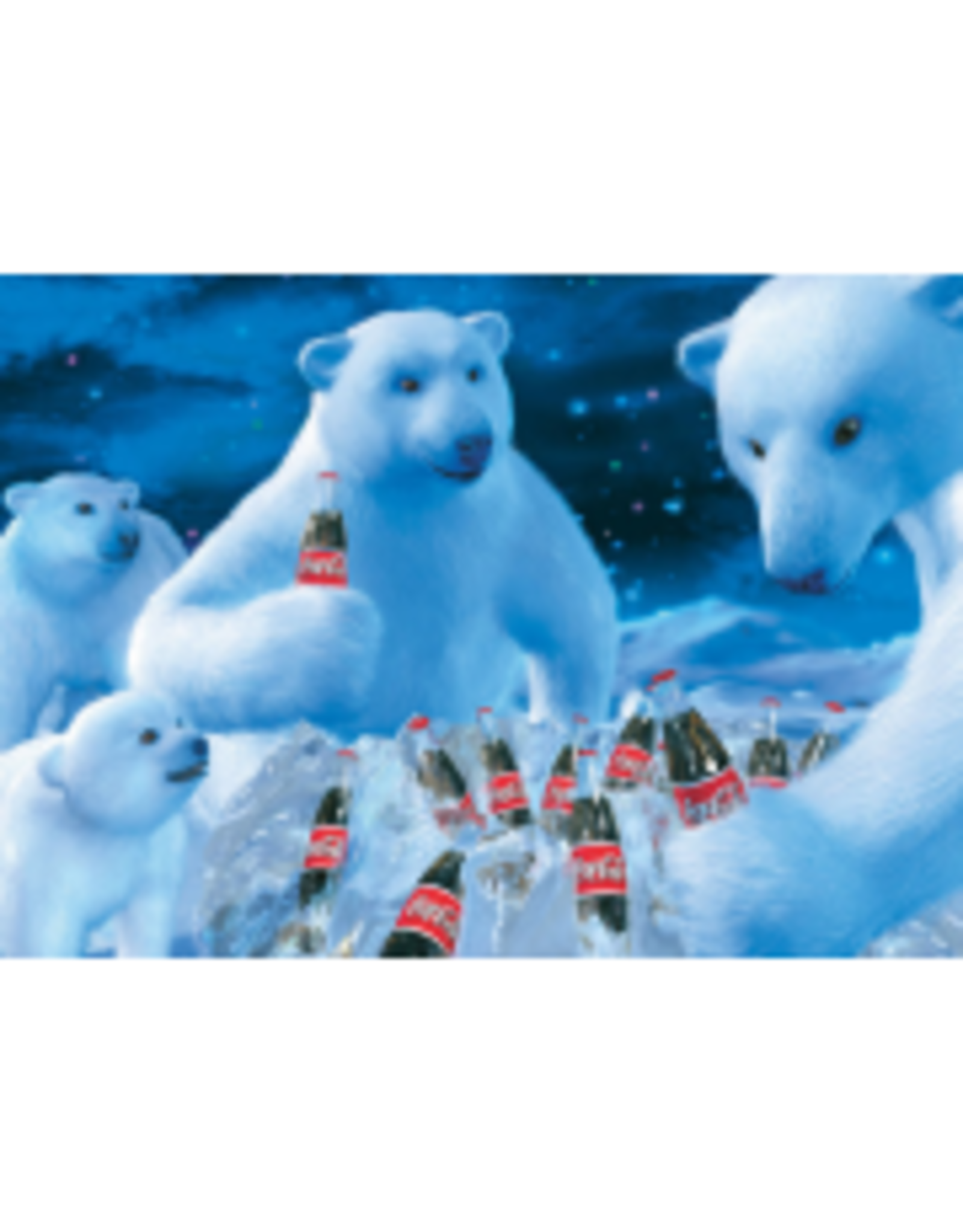 Schmidt Schmidt Puzzle "Coca Cola IJsberen"