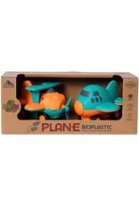 BIOplastic helicopter-vliegtuig set 2