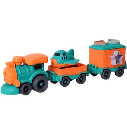 Vormenstoof Trein met 3  Wagons