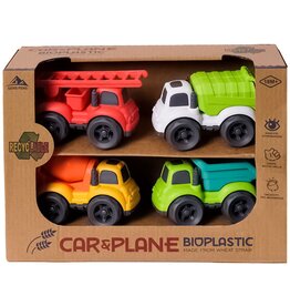 BIOplastic Vrachtwagenset 4-delig