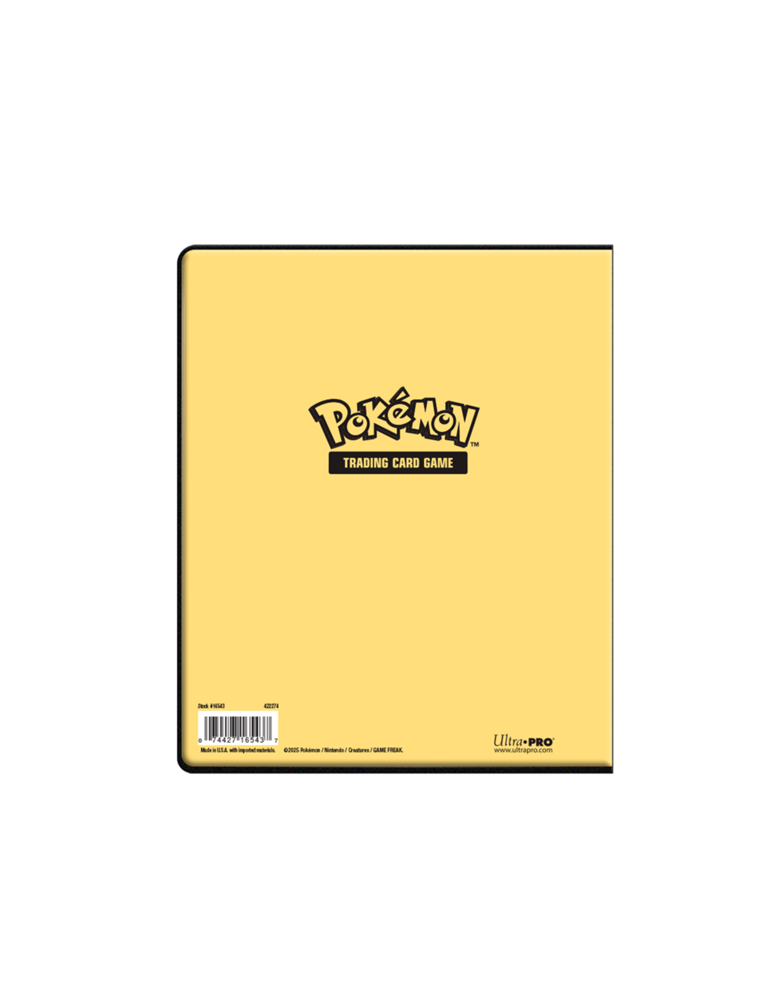 Pokémon Verzamelmap 4-pocket: Pikachu