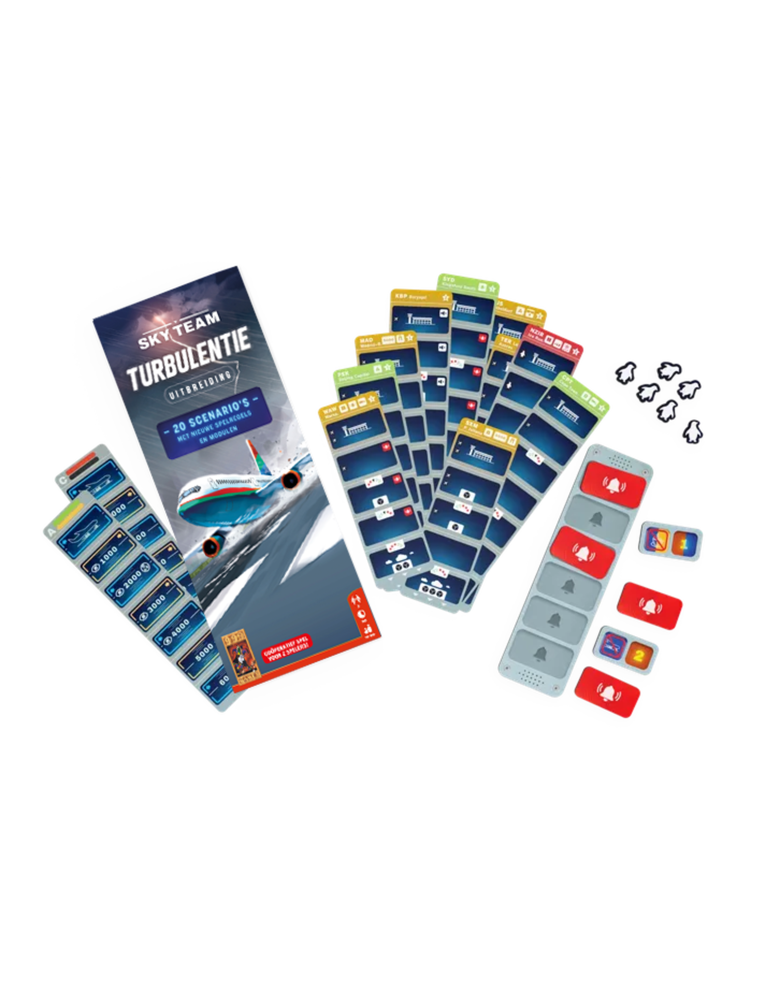 999 Games Sky Team Turbulentie Uitbreiding