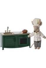 Maileg Kitchen Mouse - Green