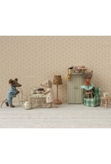Maileg Café Set Mouse Small - Off white