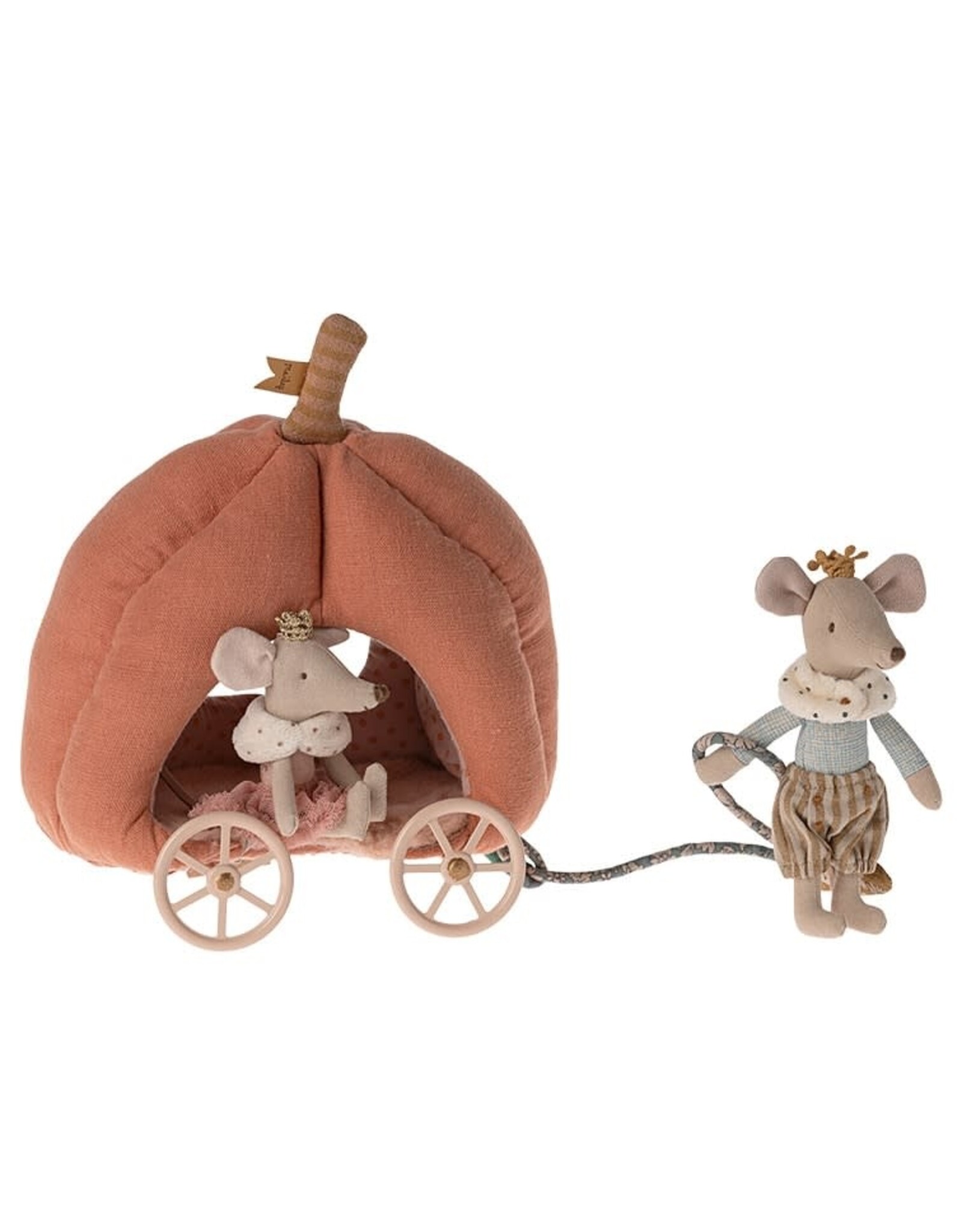 Maileg Pumpkin Carriage Mouse