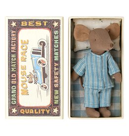 Maileg Big Brother Mouse in Matchbox - Pyjama