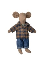 Maileg Dad Mouse - Lichtbruin
