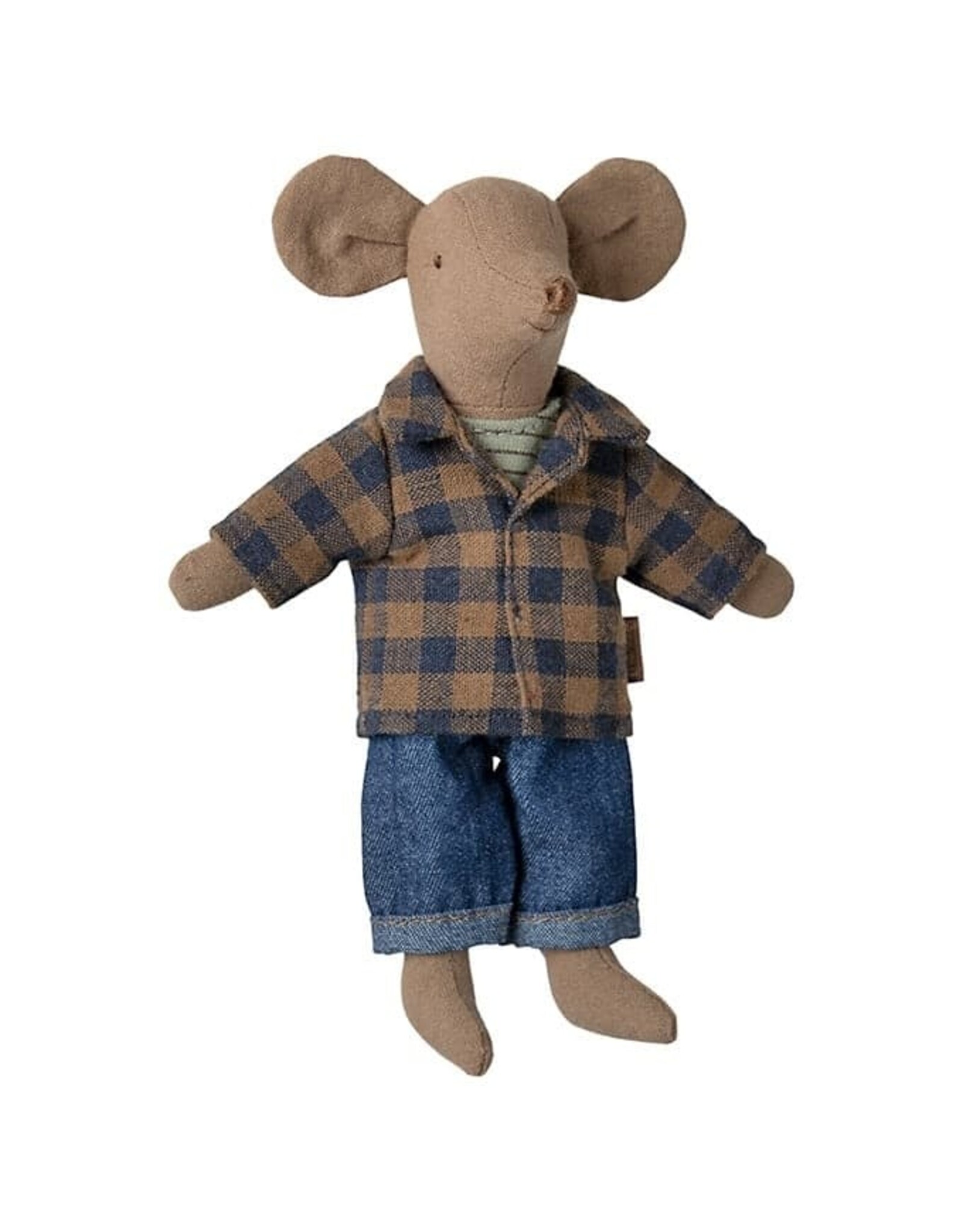 Maileg Dad Mouse - Lichtbruin