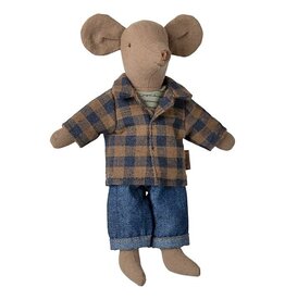Maileg Dad Mouse - Lichtbruin