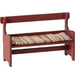 Maileg Bench Mouse - Red