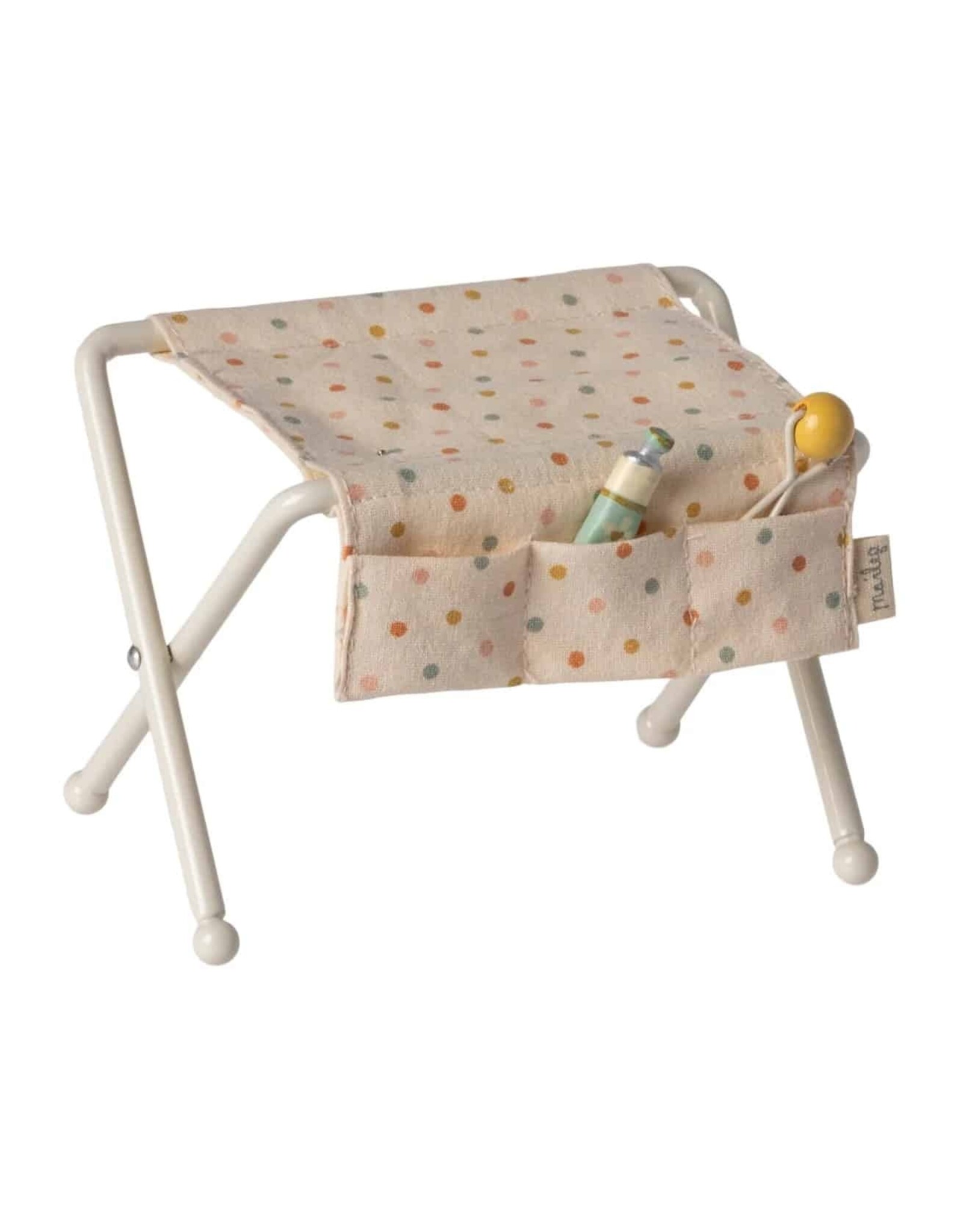 Maileg Nursery Table Baby Mouse - Off white