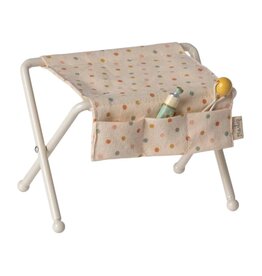 Maileg Nursery Table Baby Mouse - Off white