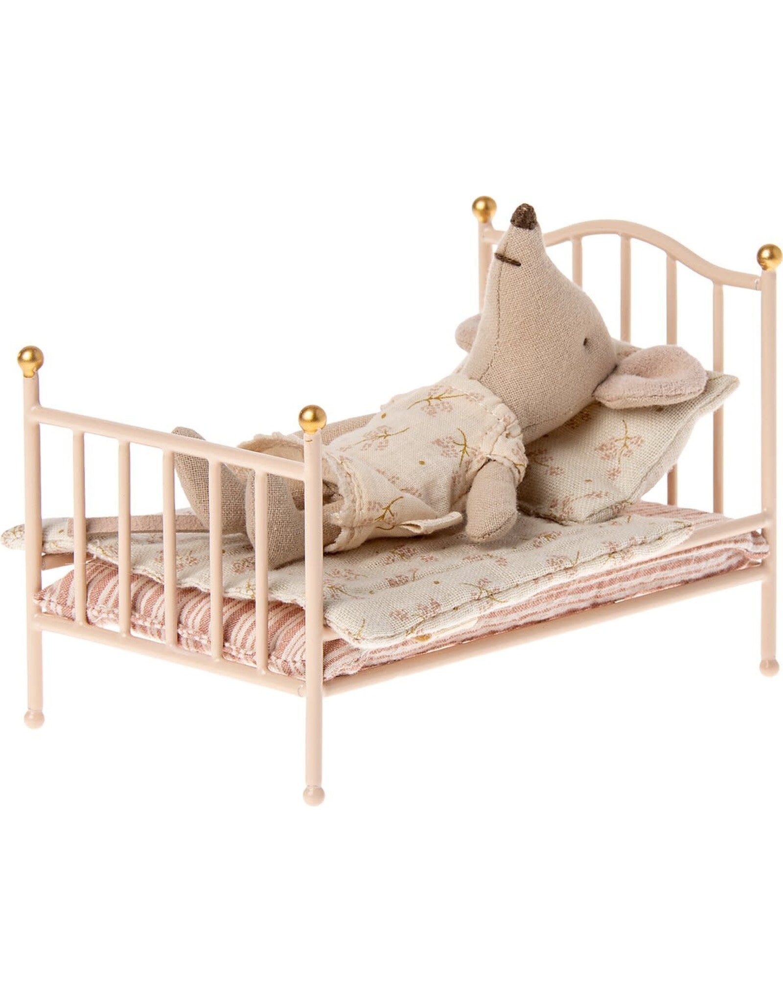 Maileg Vintage Bed Mouse - Rose