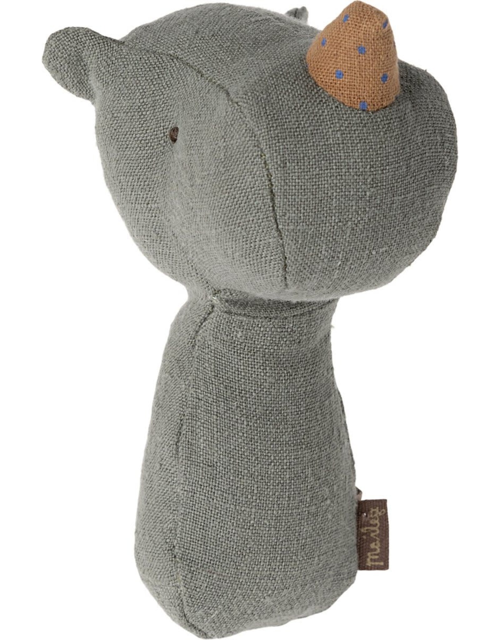 Maileg Lullaby Friends Rhino Rattle