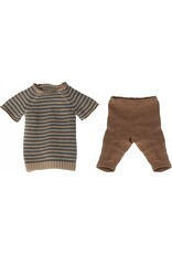 Maileg Rabbit - Pants and Knitted Shirt