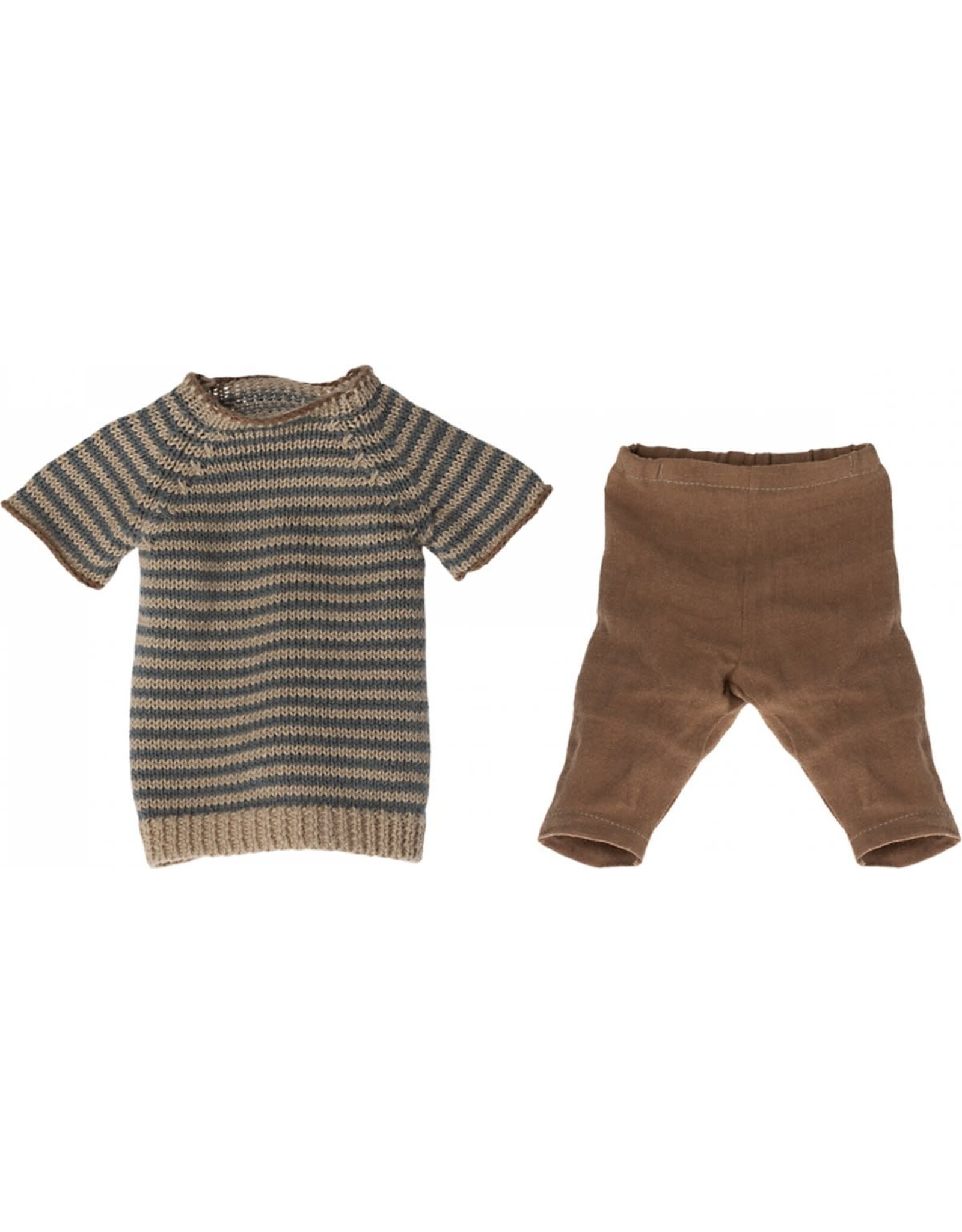 Maileg Rabbit - Pants and Knitted Shirt