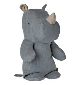 Maileg Safari Friends Rhino Small - Blue/Sand