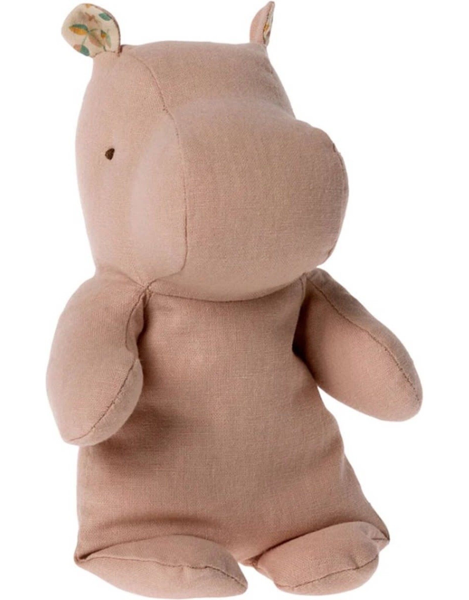 Maileg Safari Friends Hippo Small - Soft rose
