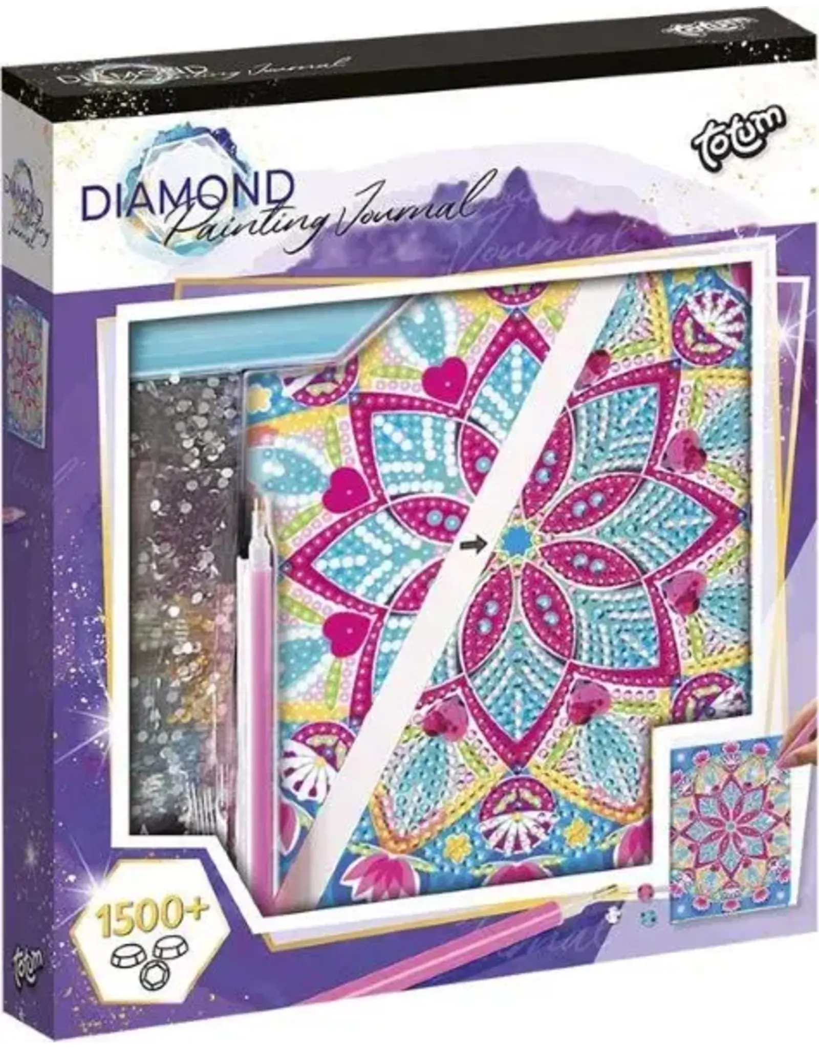 ToTum Diamond Paint Notebook Mandala Dessin