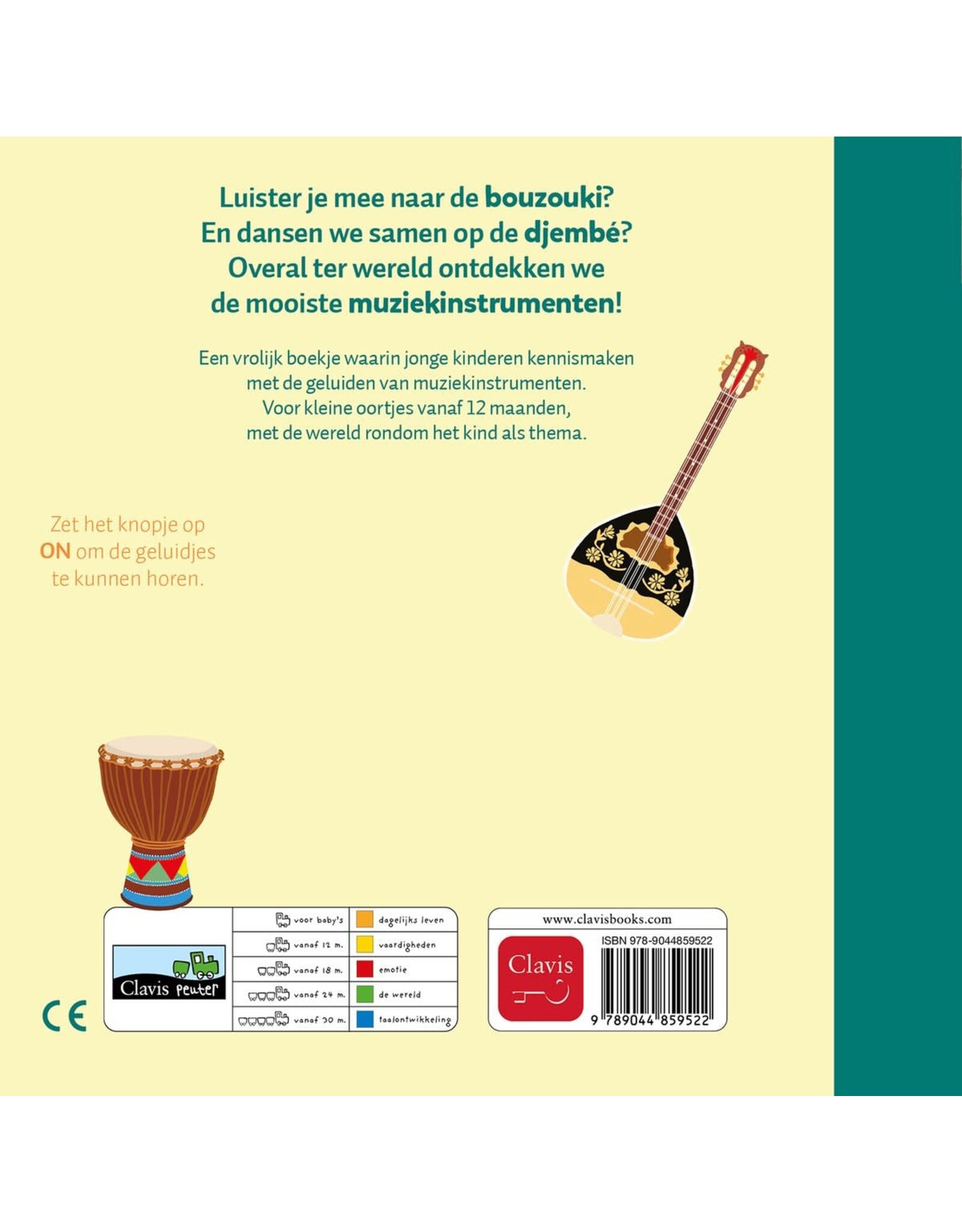 Geluidenboekje “Muziek instrumenten van overal”
