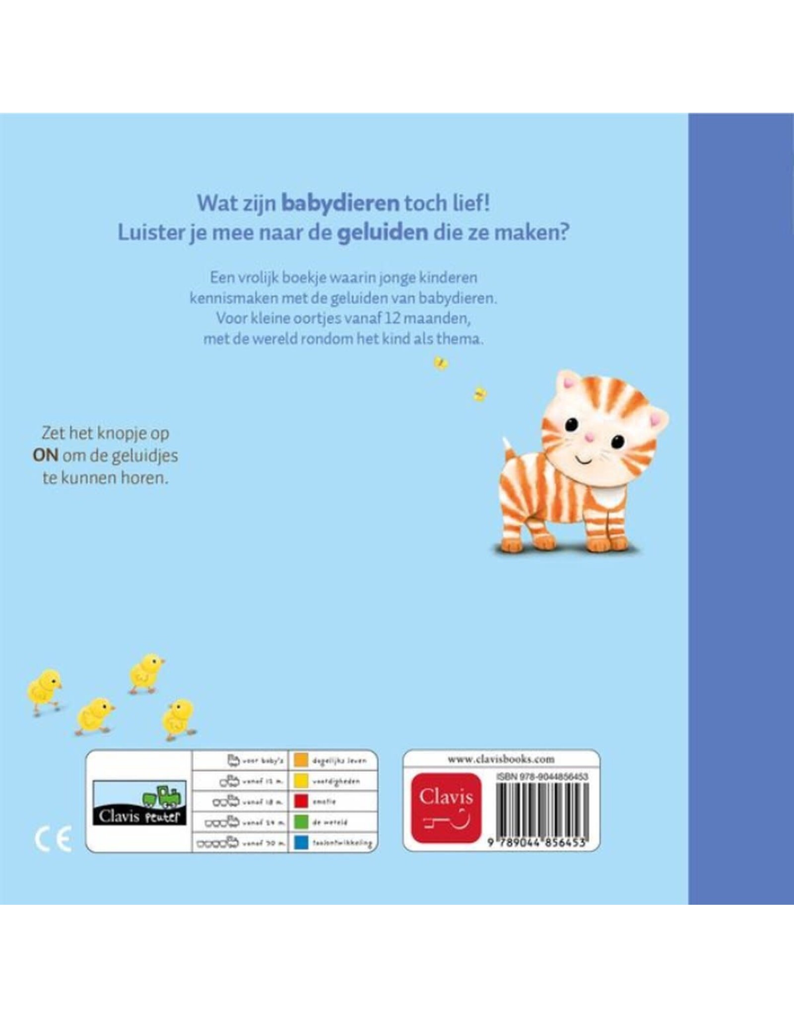 Geluidenboekje "Babydieren"