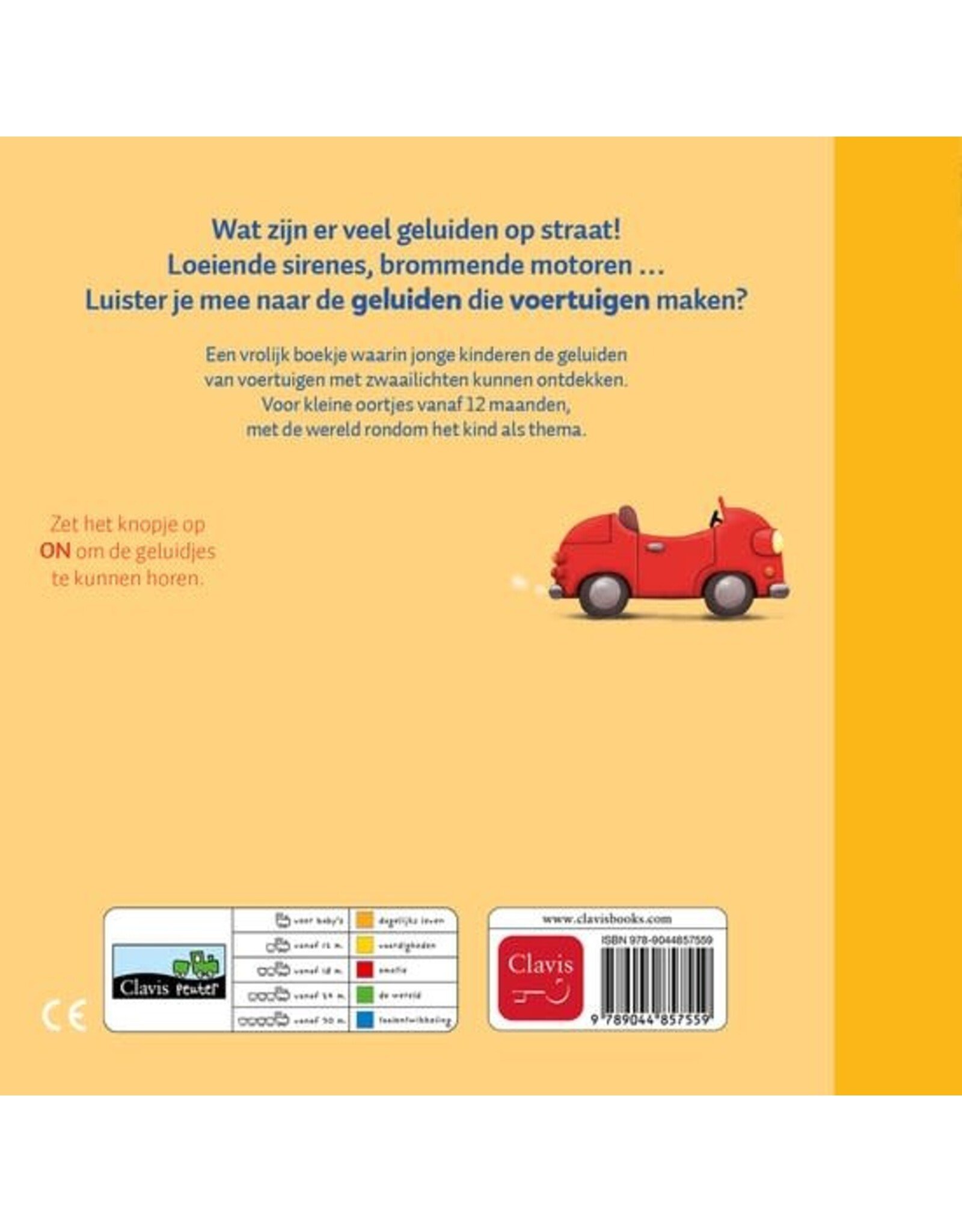 Geluidenboekje "Dag brandweerwagen en andere voertuigen”
