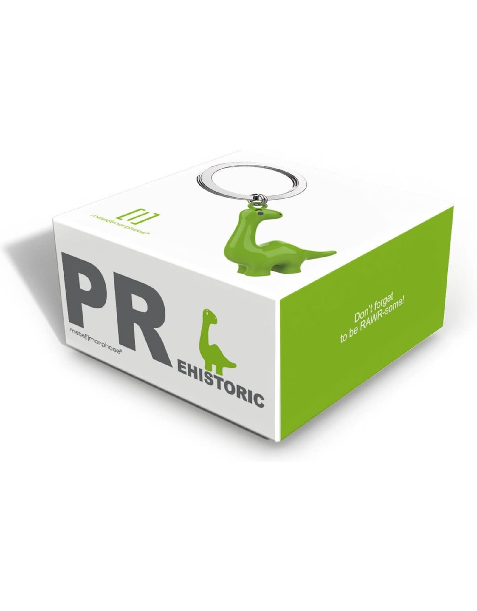 Meta(l)morphose Keyring - Green Dinosaur